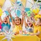 Silver Star Balloons 6pcs Foil Mylar Balloons 22 Inch Large Cone Spike Explosion Star Balloon Party Decorations for Christmas Birthday Bachelorette Disco Party
